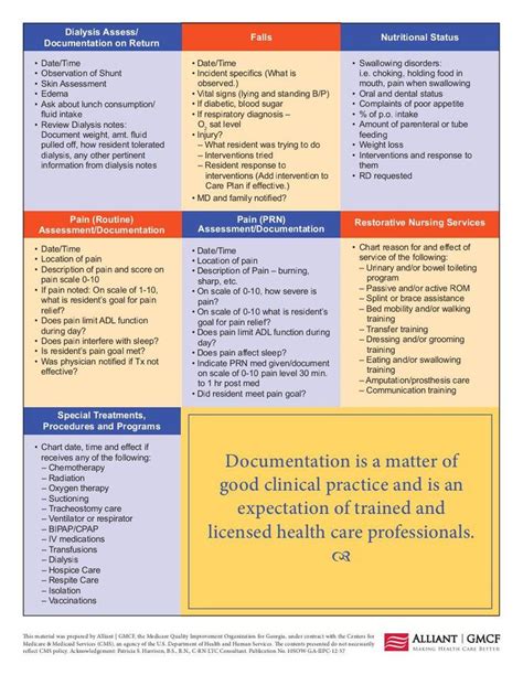 Charting / Documentation Guide - Alliant GMCF Home-Charting ...