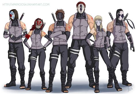 Naruto - Anbu teem by Amenoosa on DeviantArt