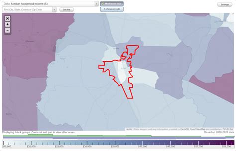 Adel, Georgia (GA) income map, earnings map, and wages data