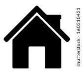 House Icon (black) Free Stock Photo - Public Domain Pictures