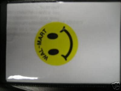 Wal-Mart Smiley Face Stickers!!!! | #19765251