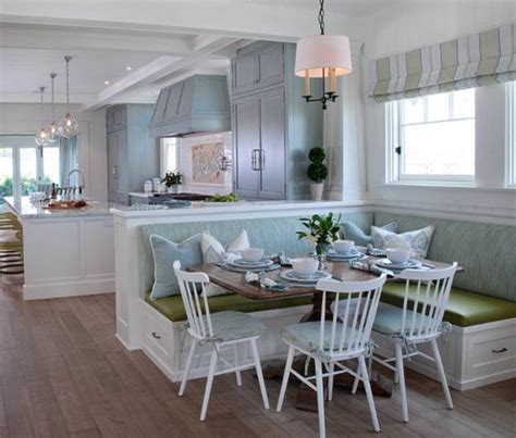 Kitchen - this shows the bench at the end of peninsula. Beach House Interior, Home Interior ...