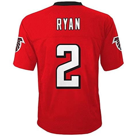 Matt Ryan Atlanta Falcons NFL Kids Red Home Mid-Tier Jersey -- Details ...