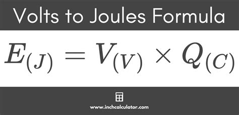 16+ Joules To Volts Calculator - MadalinaTegh