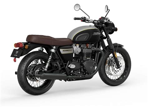 Triumph Bonneville T120 Black Gold Line Edition (2022) technical ...