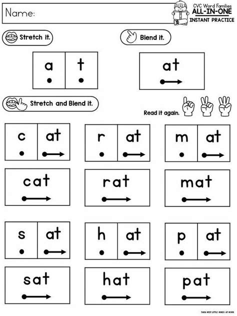 Sound Blending | Kindergarten reading activities, Kindergarten reading worksheets, Kindergarten ...