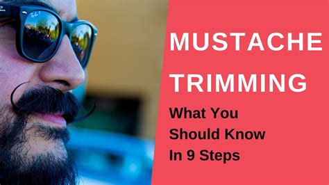 Mustache Trimming: What You Should Know in 9 Steps - YouTube