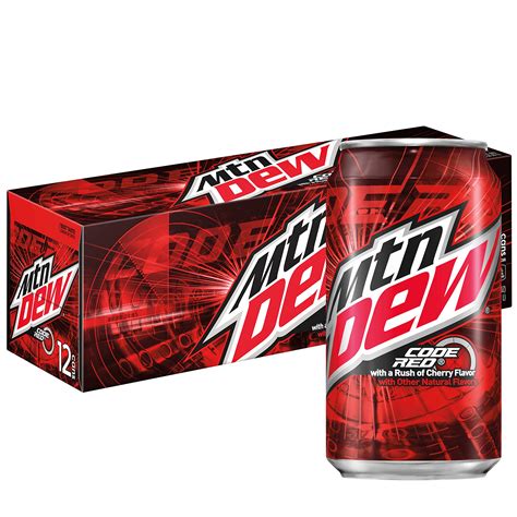 Buy ain Dew Code Red Cans (12 Count, 12 Fl Oz Each) Online at desertcartUAE