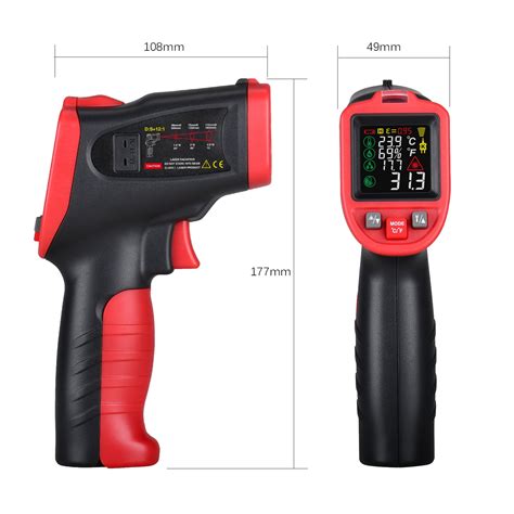 Buy Wintact -50℃～650℃ Infrared Thermometer, Professional Industrial Thermometer Multi-Purpose ...