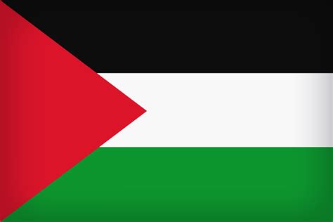 Palestine Large Flag | Gallery Yopriceville - High-Quality Images and ...