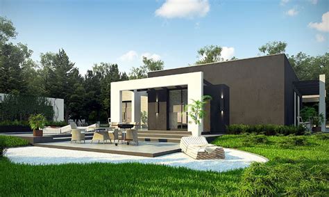 Modelos de casas modernas de una sola planta | Planos de casas modernas