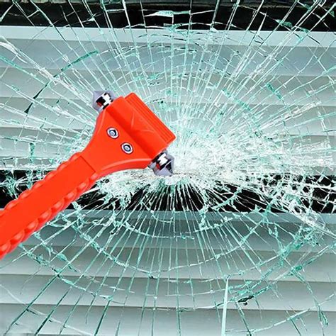 Portable Mini Car Safety Hammer Life Saving Escape Emergency Auto Window Broken Emergency Glass ...