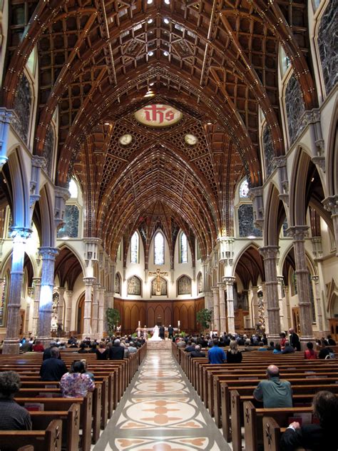 File:Holy Name Cathedral (Chicago, Illinois) - interior, nave during a wedding.jpg - Wikimedia ...