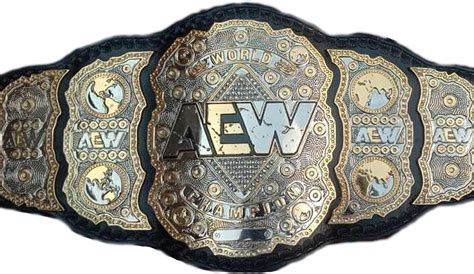 NEW AEW TITLE WORLD WRESTLING CHAMPIONSHIP BELT REPLICA BELT 4mm Brass ...