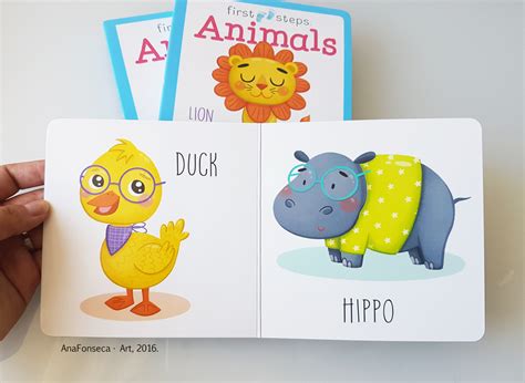 First Steps Animals - Hinkler Books on Behance