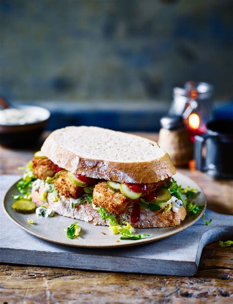 Fish finger sandwich recipe | Sainsbury`s Magazine