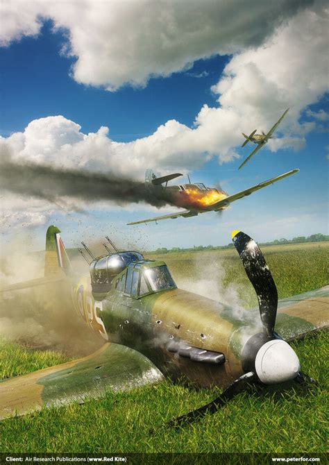 ArtStation - Battle of Britain Combat Archive Vol.7 illustrations, Piotr Forkasiewicz Aircraft ...