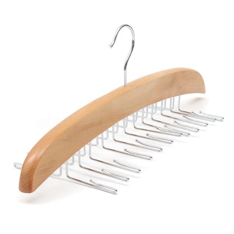 24 Hook Wooden Tie Rack Hanger - Shop Mens Ties Online | Ties Australia