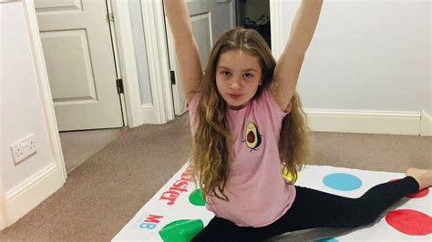 Twister Gymnastics Challenge - YouTube