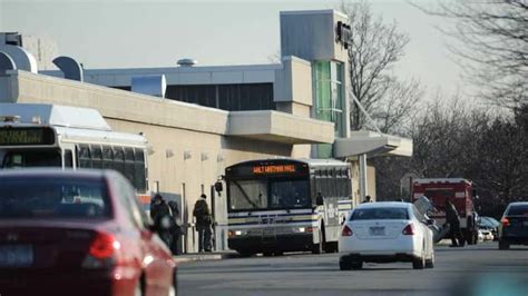 New bus stop at Walt Whitman Shops - Newsday