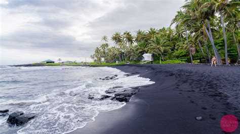 Visit The Punaluʻu Black Sand Beach, Hawaii | Drone & DSLR