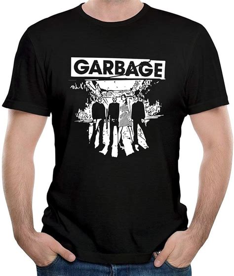 Doohcwbdj S T Shirts Garbage Band Art Classic Cool Short Sleeve Tees ...