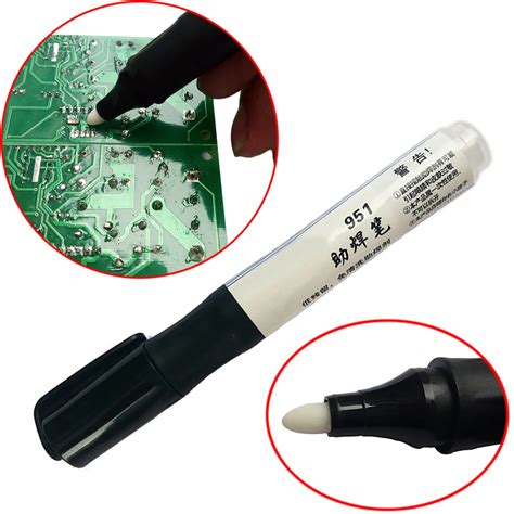 1pc 951 Soldering Rosin Flux Pen Mayitr Low Solid Non Clean Surface Mount Solder Flux Pens For ...