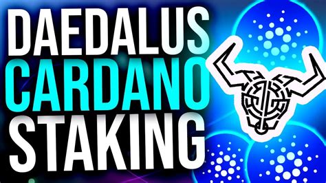 Cardano Staking: Daedalus Wallet Setup & How To Stake Cardano Tutorial ...