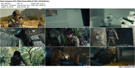 Download Sniper Vengeance 2023 1080p Chinese HDRip HC HEVC x265 BONE ...