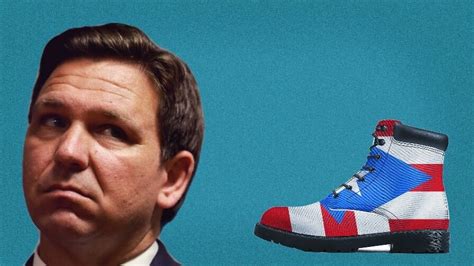 #BOOTGATE: Pro-Trump super PAC gifts Ron DeSantis with Puerto Rican flag boots that include ...