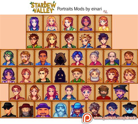 The 20 Greatest Stardew Portrait Mods - Stardew | Guide