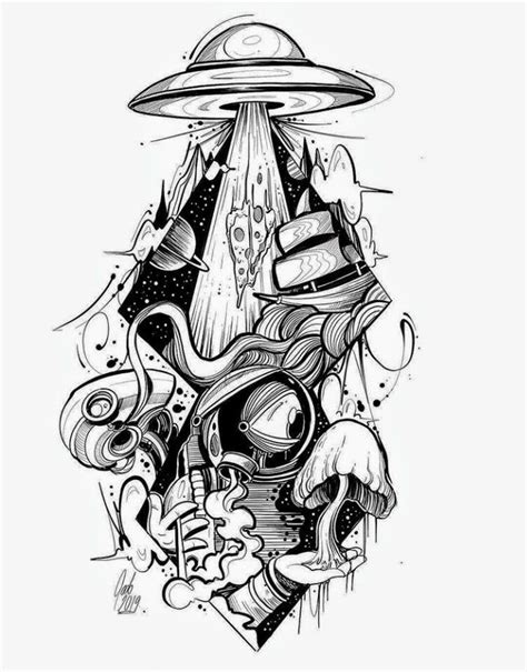 Pinterest | Alien tattoo, Desenhos para tatuagem, Esboço de tatuagem