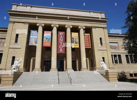 Cantor arts center facade, Stanford campus, Palo Alto, California Stock ...