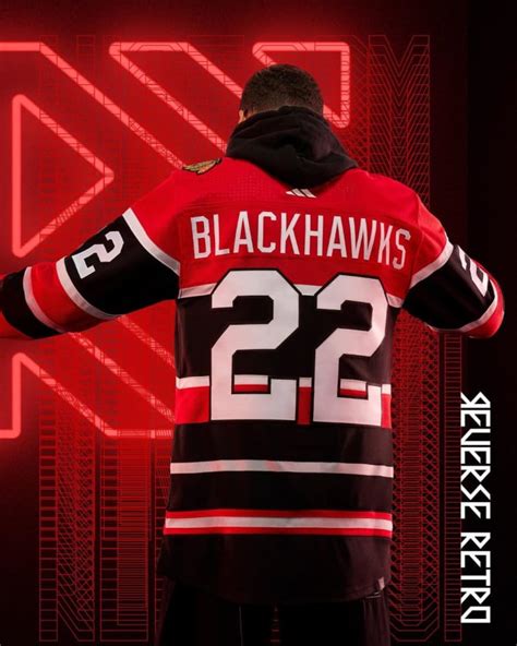 Chicago Blackhawks Reverse Retro Jersey Revealed for 2022-23 - On Tap ...