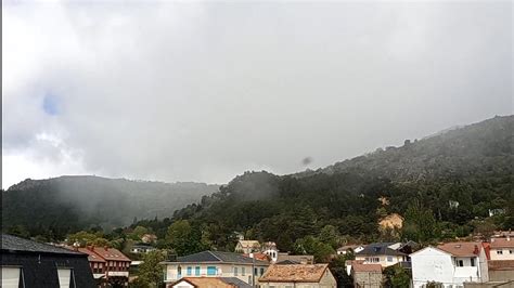 Thundersnow formation. Formación de tormentas de nieve primaverales en ...