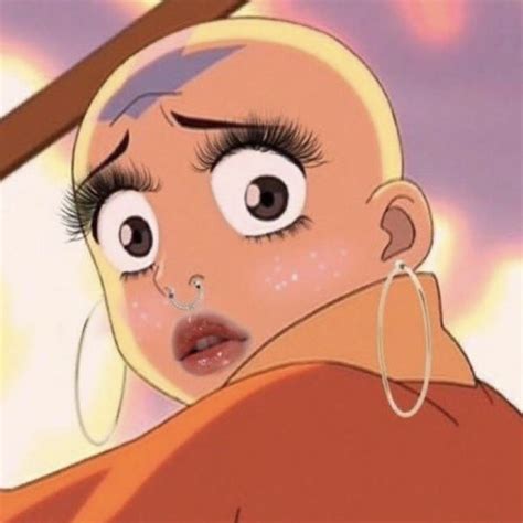 aang as hot cheeto girl in 2021 | Aang, Avatar the last airbender, Anime