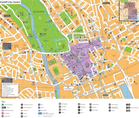 Cardiff Airport Parking Map