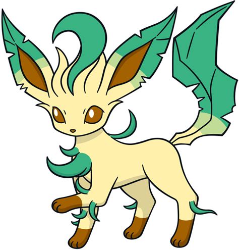 Leafeon official artwork gallery | Pokémon Database