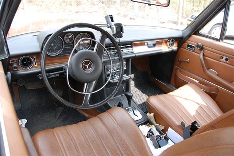 Mercedes meet-and-drive: W114-250C interior | Organised by a… | Flickr