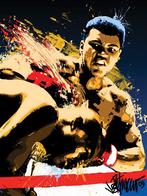 Muhammad Ali (Sting - Petruccio) Canvas Print | The Art Group