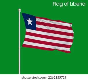 High Detailed Flag Liberia National Liberia Stock Illustration 2262155729 | Shutterstock