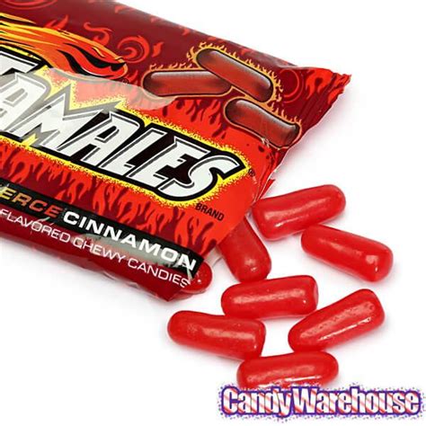 Hot Tamales Candy 1.8-Ounce Packs 24-Piece Box | Candy Warehouse