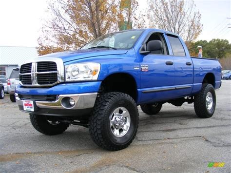 Blue Lifted dodge ram 2500 truck | Dodge Ram Lifted Trucks | Pinterest ...