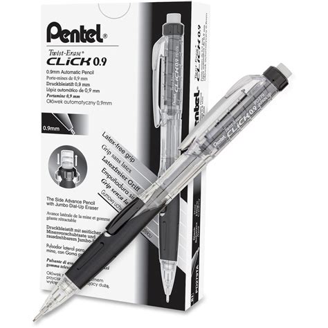 Pentel .9mm Twist-Erase Click Mechanical Pencil - #2 Lead - 0.9 mm Lead Diameter - Refillable ...