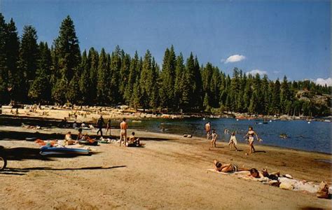 Beach at Pinecrest Lake California