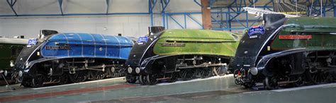 A4 Pacifics at the Great Gathering York, NRM, July 2013 | Train, Old trains, Steam trains