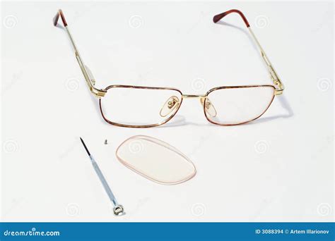 Glasses With Parts Stock Images - Image: 3088394