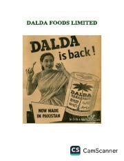 The Evolution and Essence of Dalda: A Trusted Brand in the Food | Course Hero