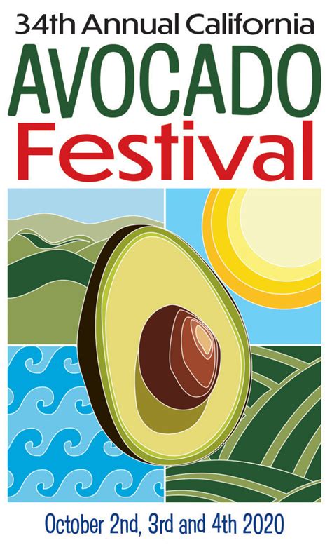 California Avocado Festival in Carpinteria, California near downtown Santa Barbara nestled ...