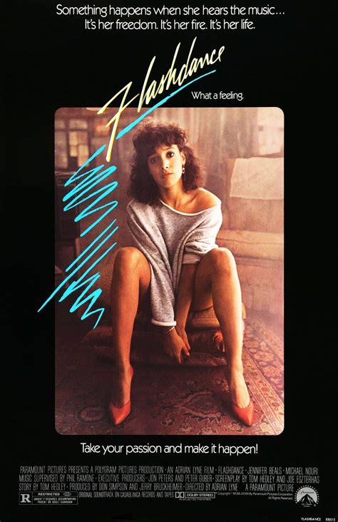 Flashdance movie poster : 11 x 17 inches : Jennifer Beals | eBay